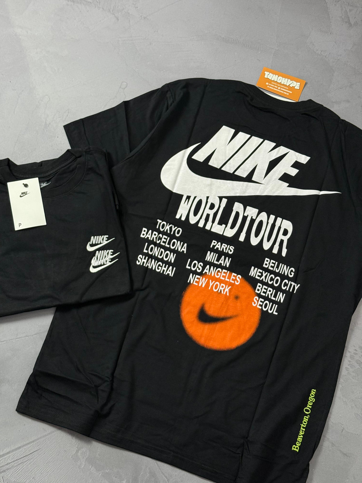 Camiseta Nike World Tour 2.0 - Preto