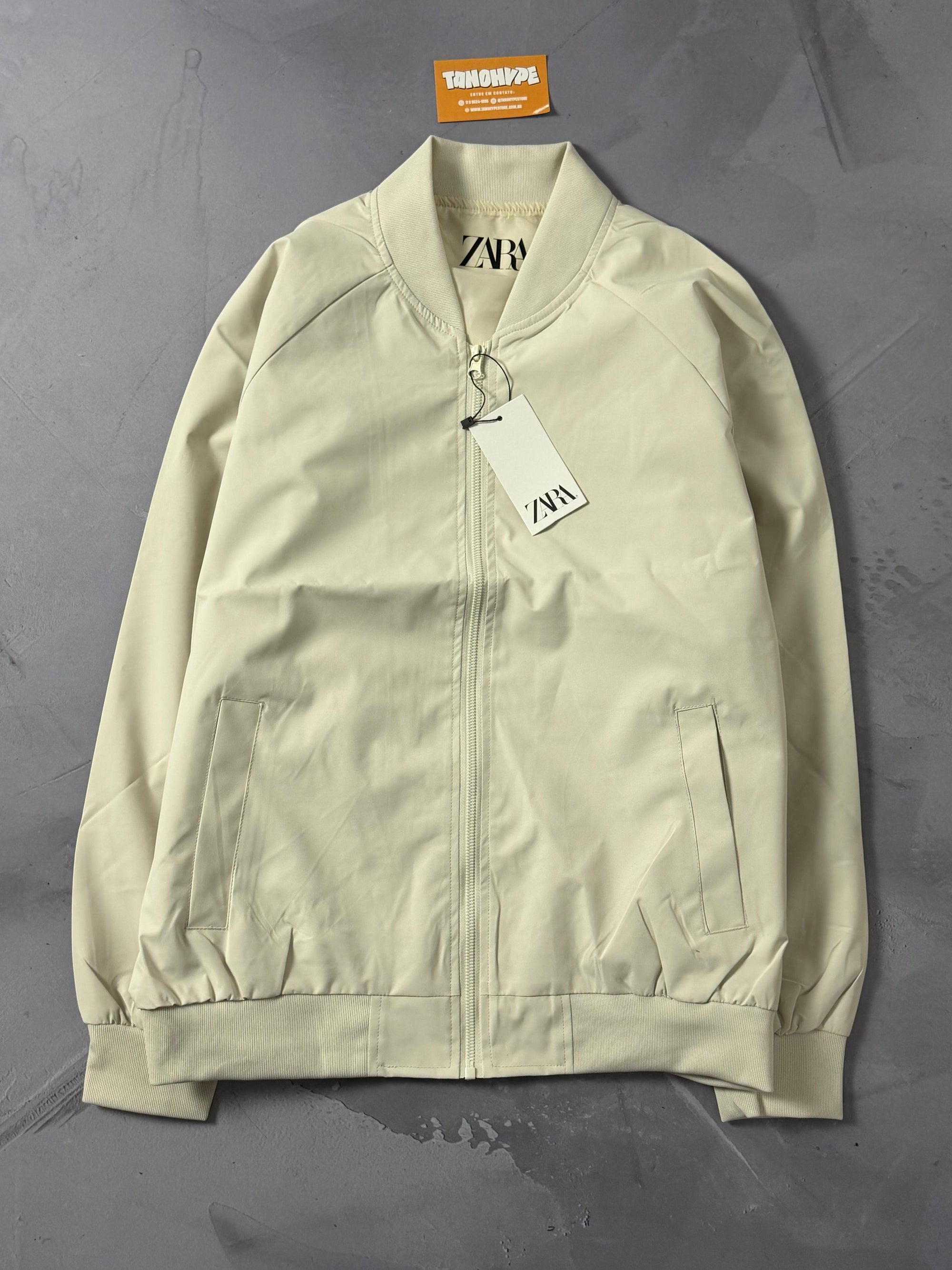 Jaqueta Zara Creme