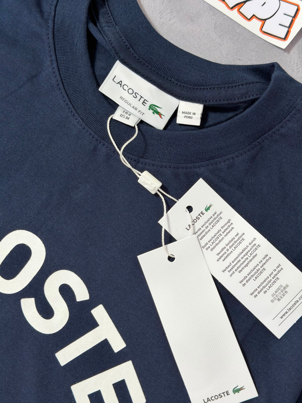 Camiseta Lacoste Classic - Azul Marinho