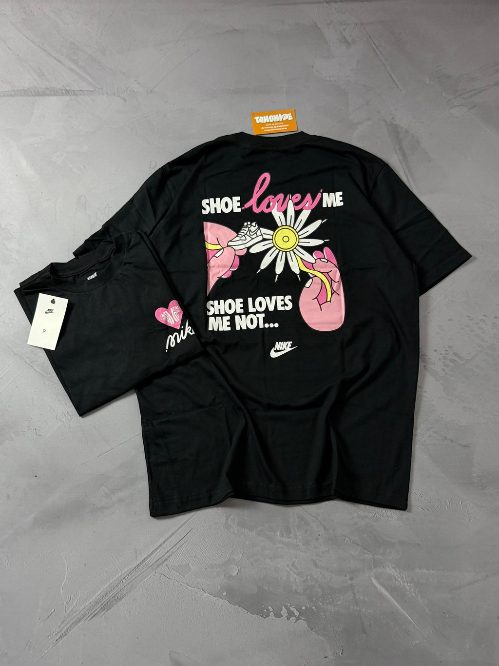 Camiseta Nike Shoes Love - Preta