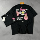 Camiseta Nike Shoes Love - Preta