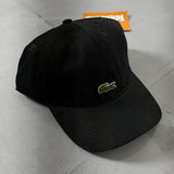 Boné Lacoste Mini Croc - Preto
