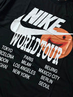 Camiseta Nike World Tour - Preto