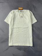 Camiseta Zara Tricô - Off White
