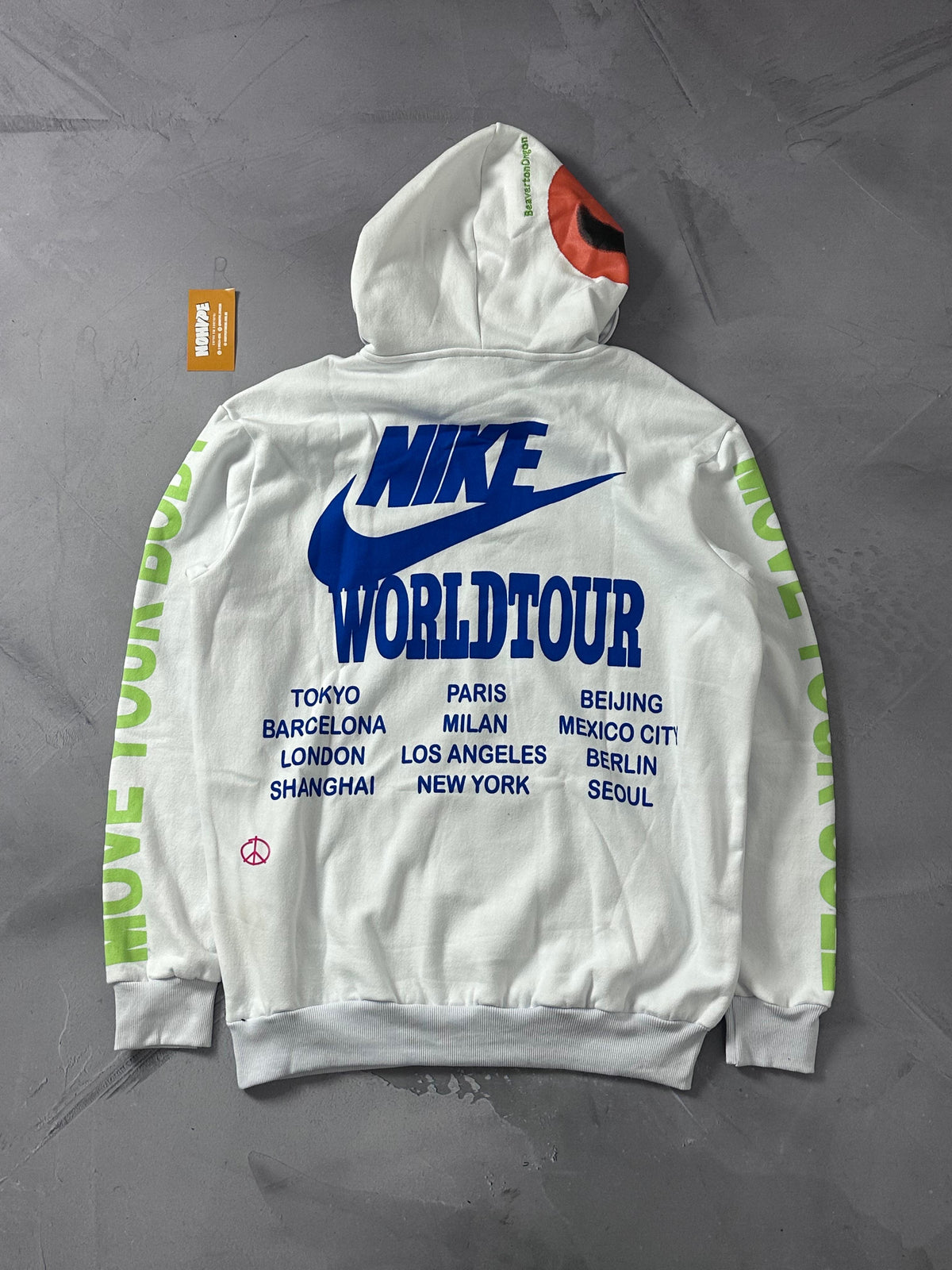 Moletom Nike World Tour - Branco