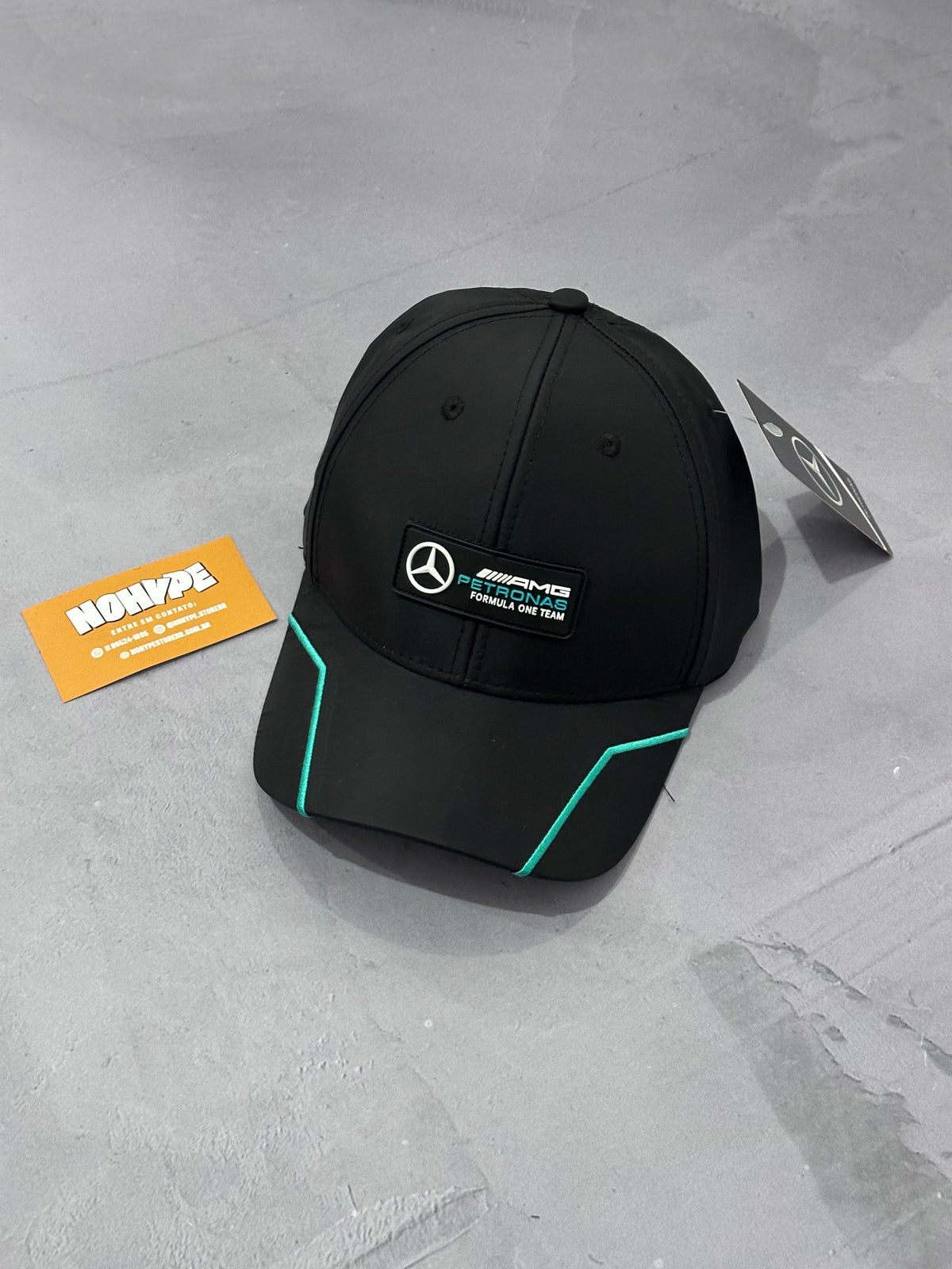 Boné Puma x Mercedes - Preto