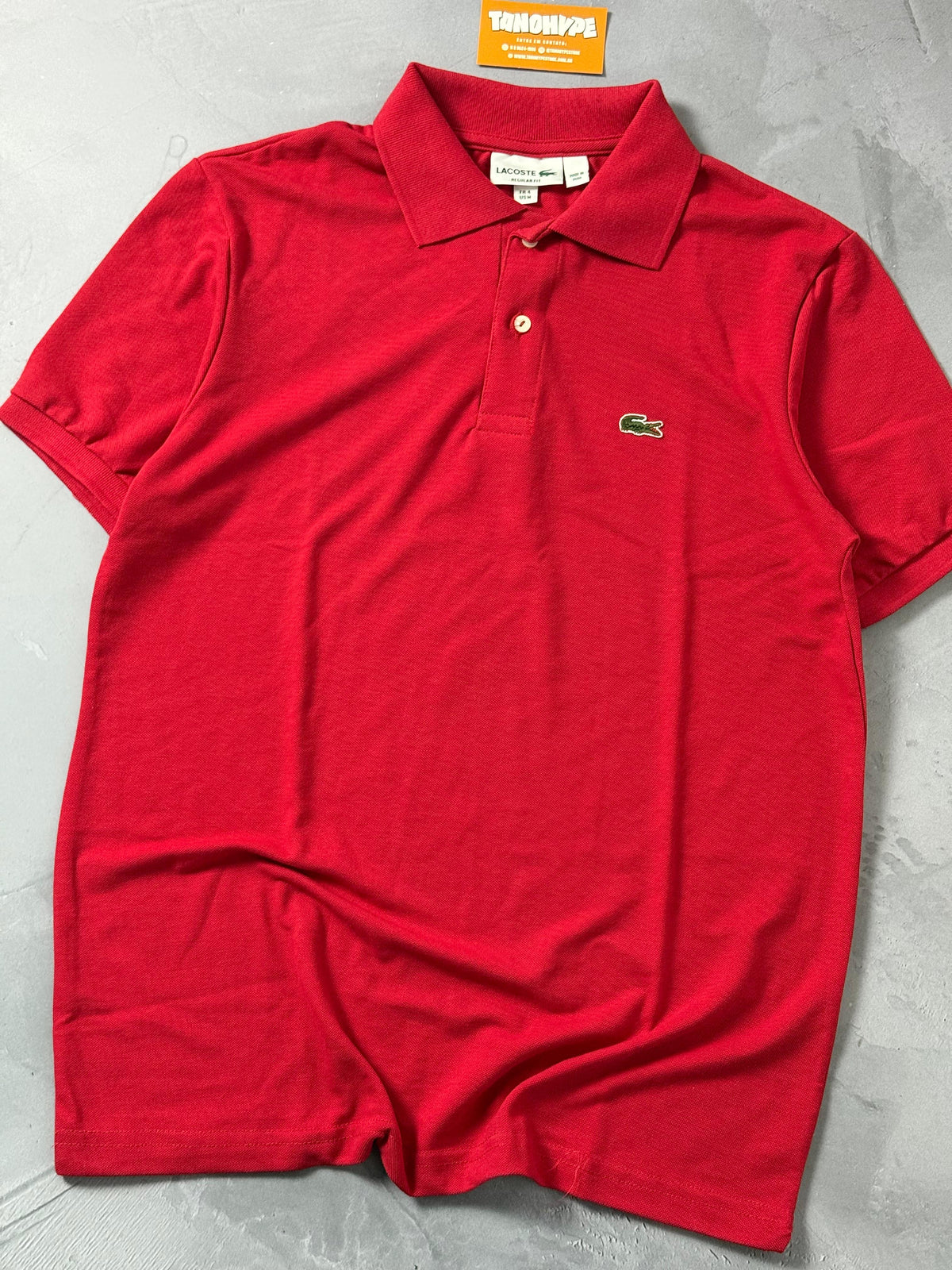 Polo Lacoste - Vermelha