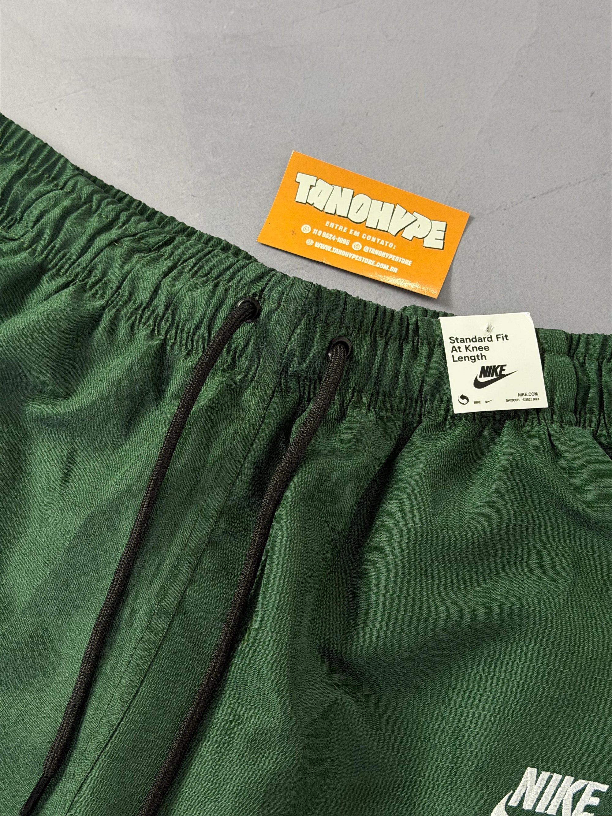 Shorts Ripstop Cargo Nike - Verde