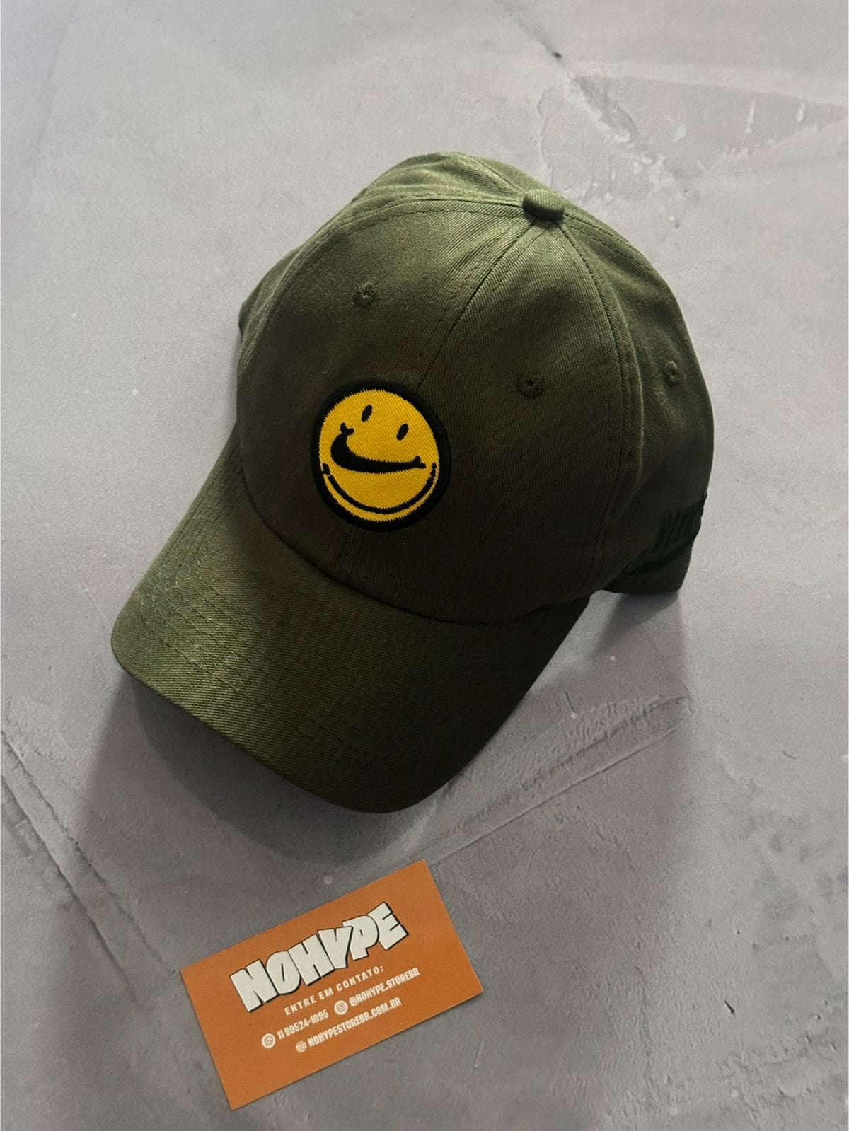 Boné Nike Smile - Verde Militar