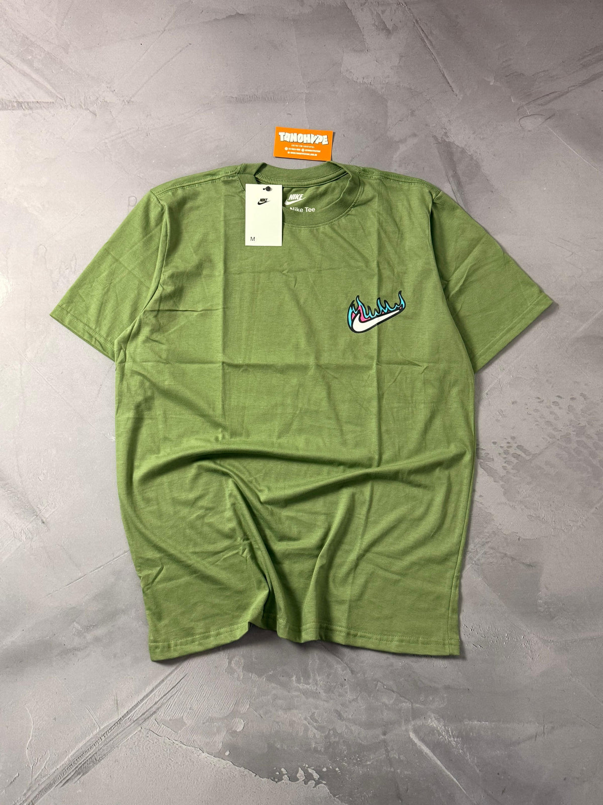 Camiseta Nike Max Heat - Verde