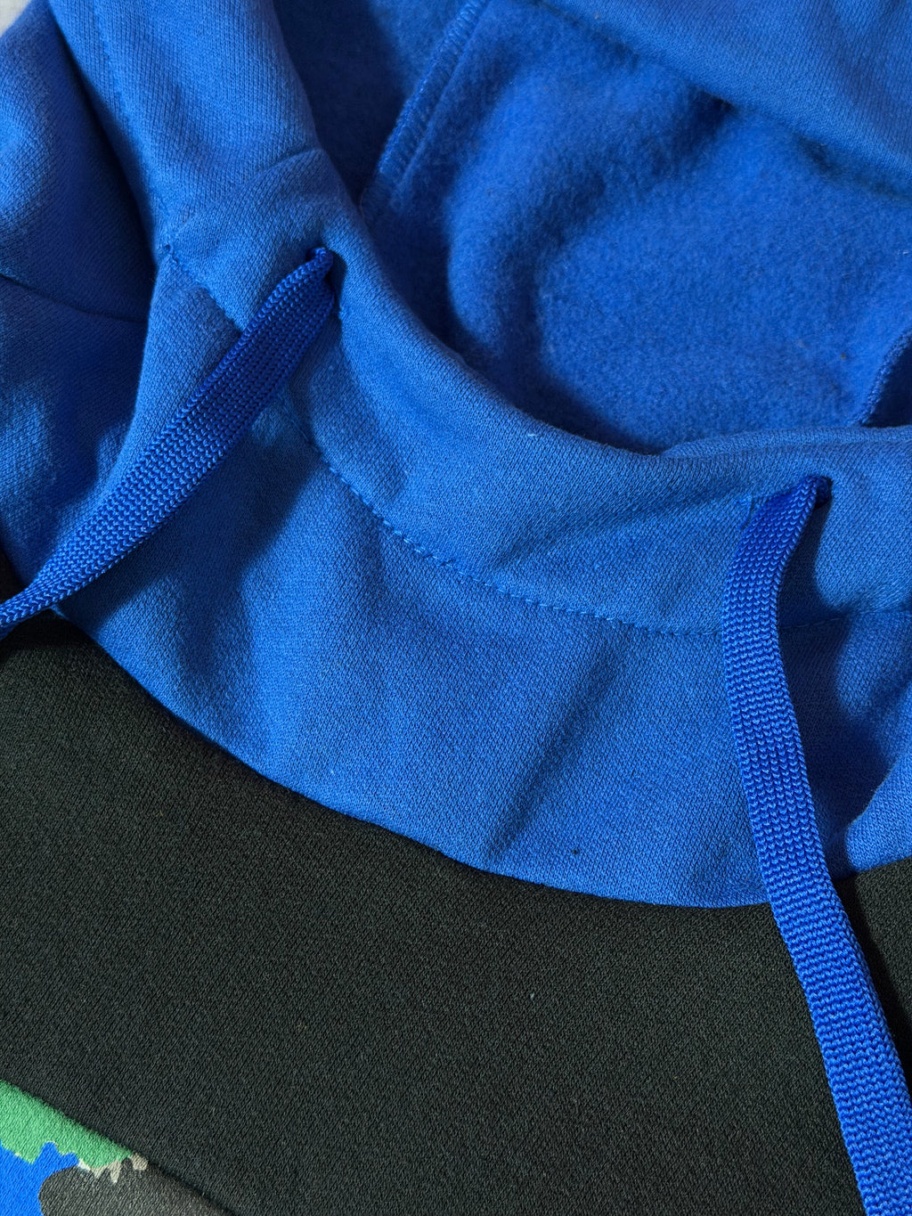 Moletom Nike Touca Azul - Preto
