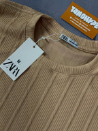 Conjunto Zara - Caqui