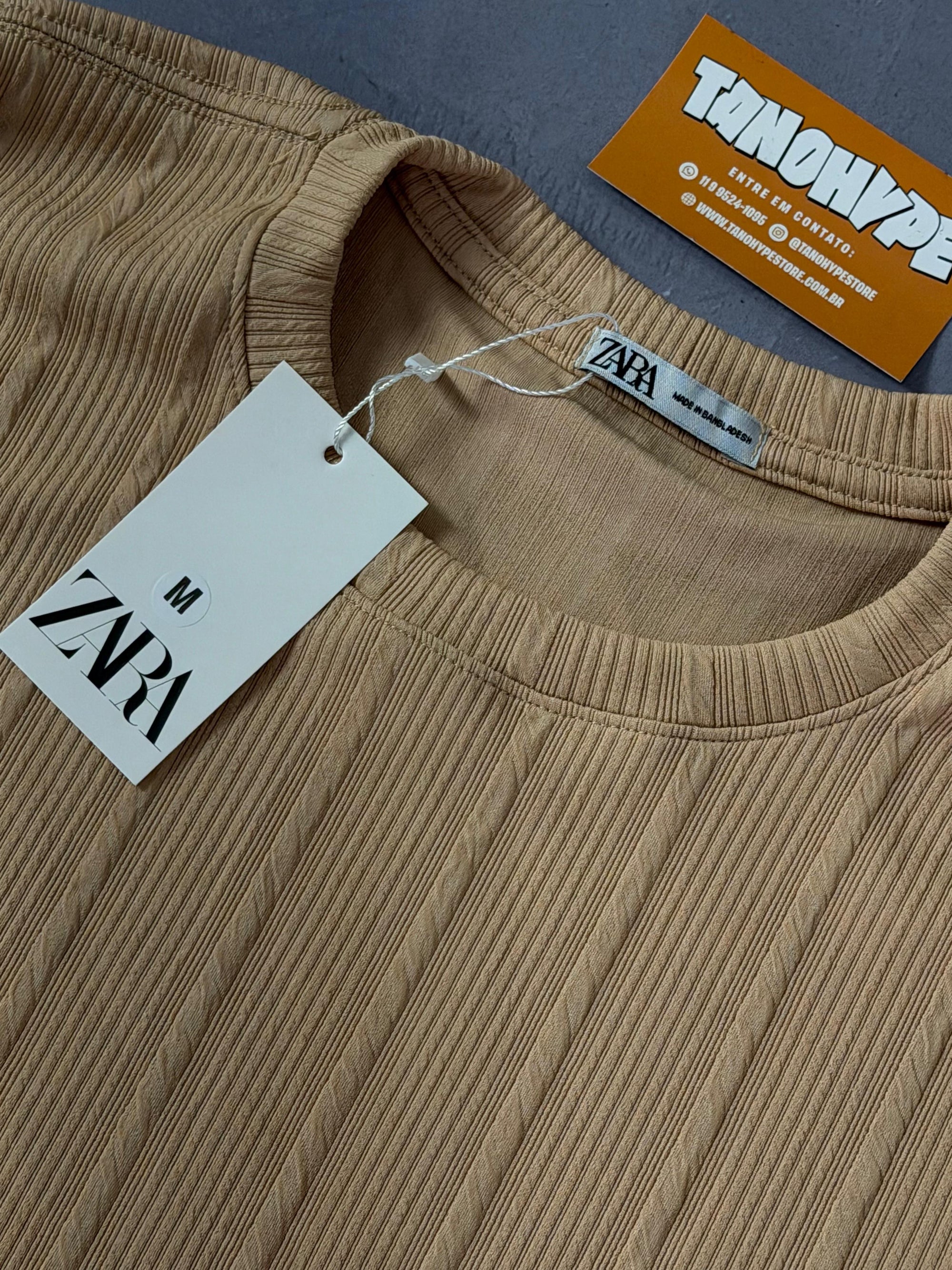 Conjunto Zara - Caqui