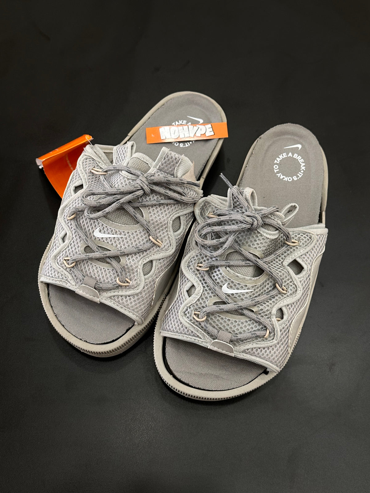 Chinelo Slide Offline Nike - Cinza