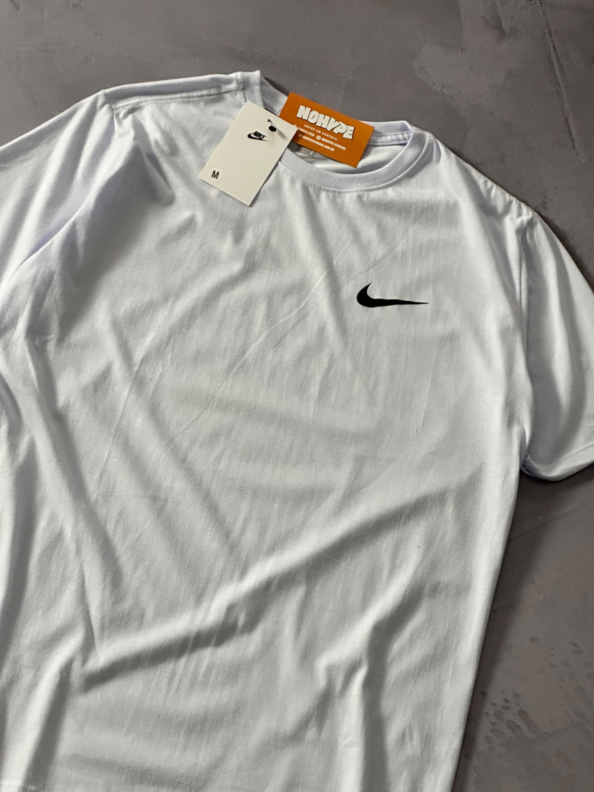 Camiseta Nike x Stussy Logo - Branco