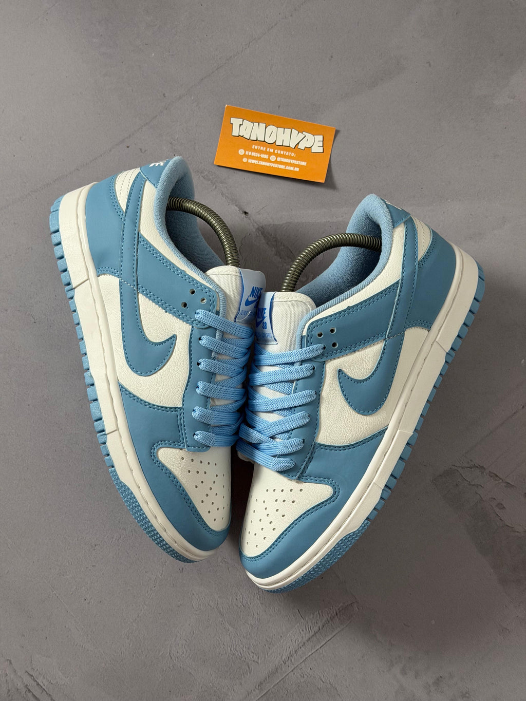 Tênis Nike Dunk Sb Low - Azul Bebê