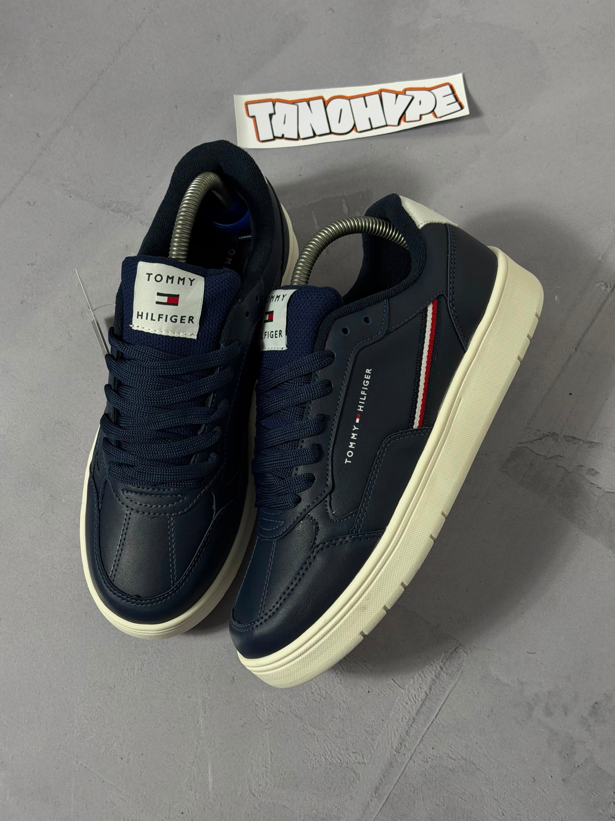 Tênis Tommy Hilfiger Basket Core - Azul Marinho