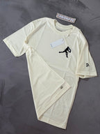Camiseta Lacoste x Djokovic - Creme