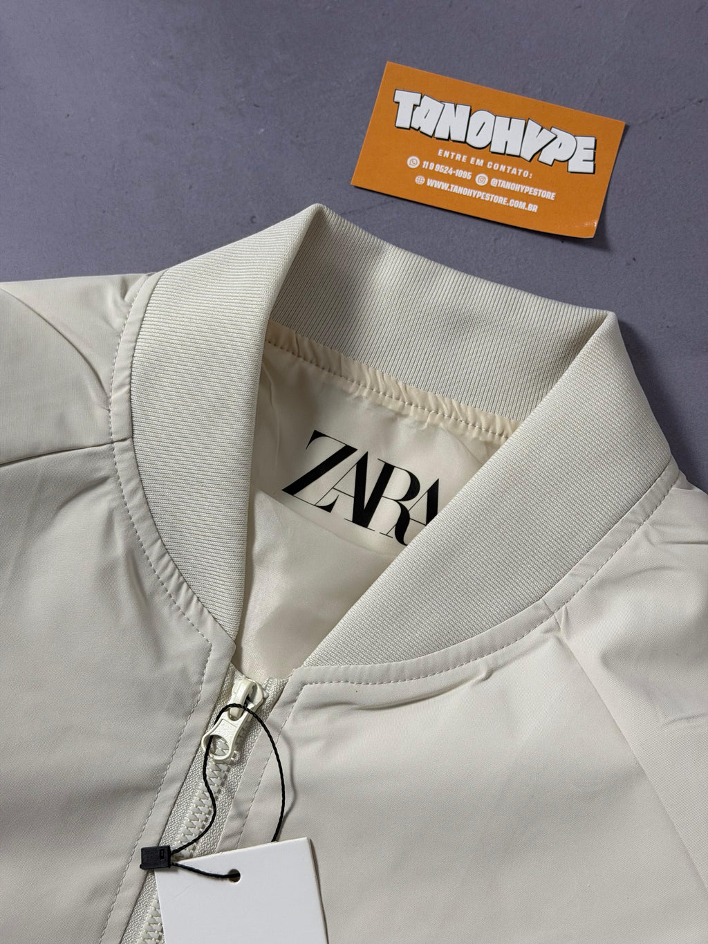 Jaqueta Zara Creme