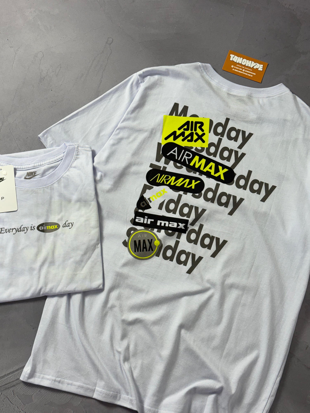 Camiseta Nike AirMax Day - Branco