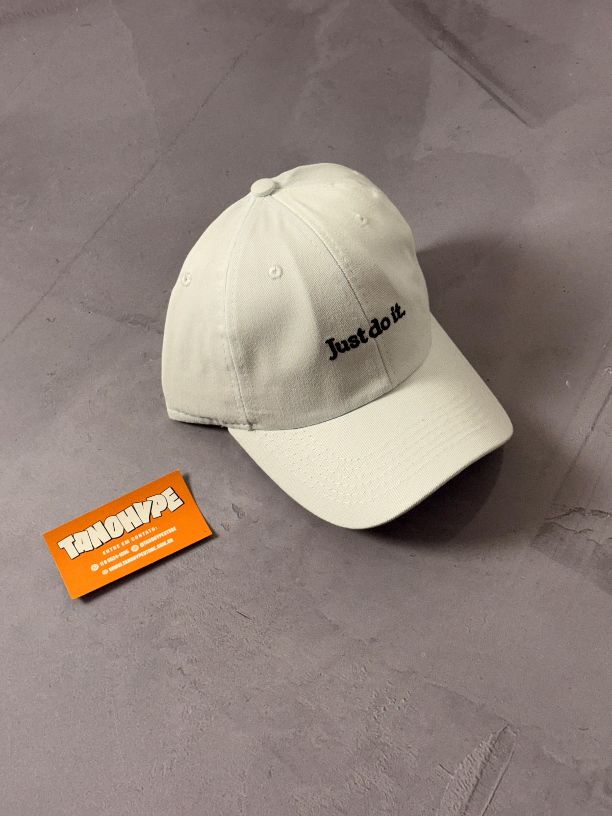 Boné Nike Just do It - Branco