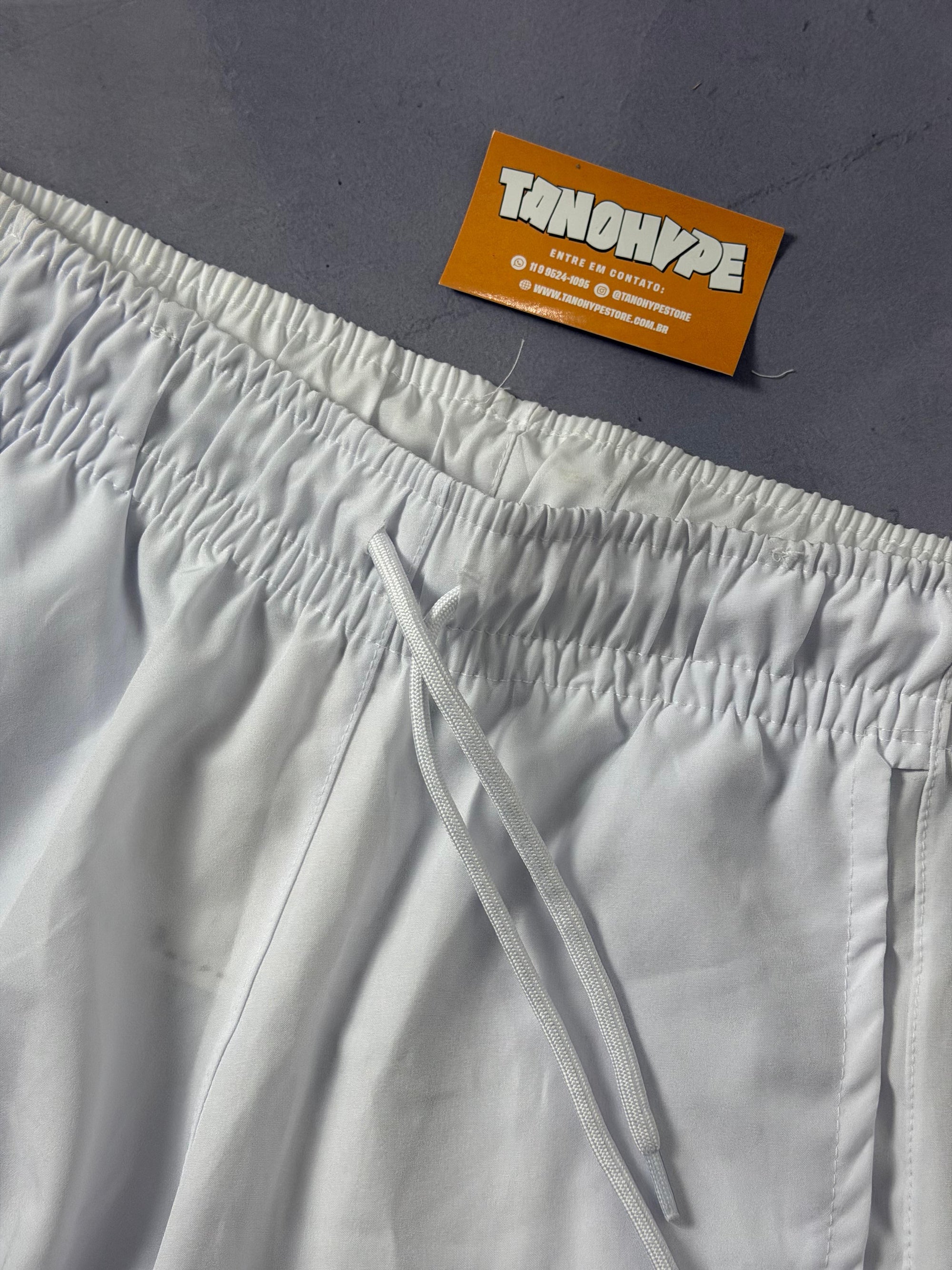 Shorts Tactel Jordan Basic - Branco