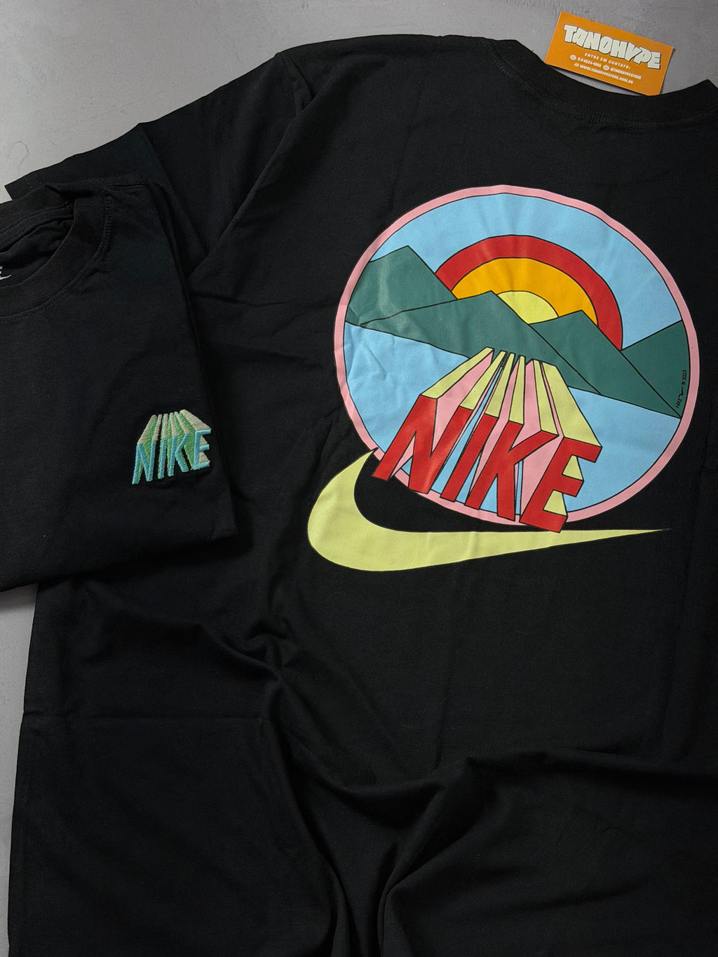 Camiseta Nike Sunset - Preta