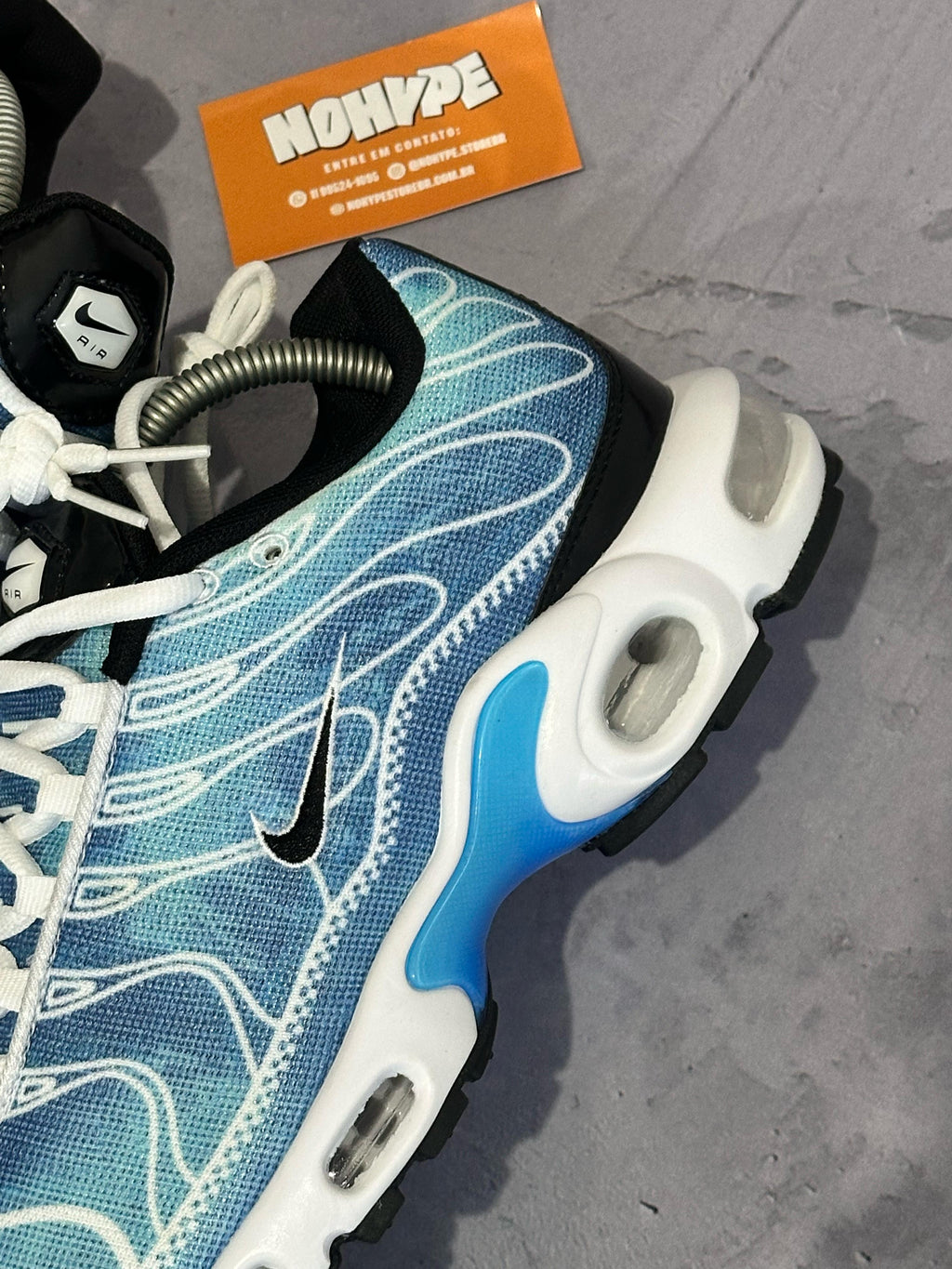 Tênis Nike Air Max Plus TN - Light Photography Blue