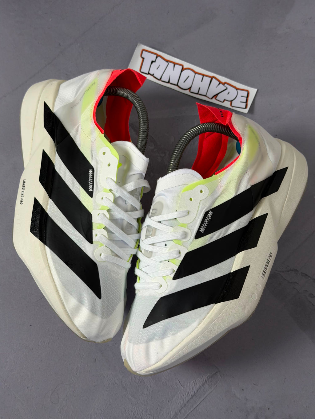 Tênis Adidas Adizero Adios Pro 4 - White Black