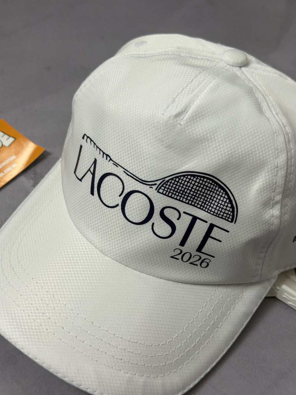 Boné Lacoste Miami Open 2026 - Branco