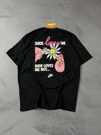 Camiseta Nike Shoes Love - Preta