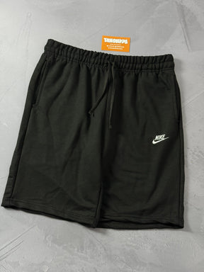 Shorts Moletom Nike Club - Preto