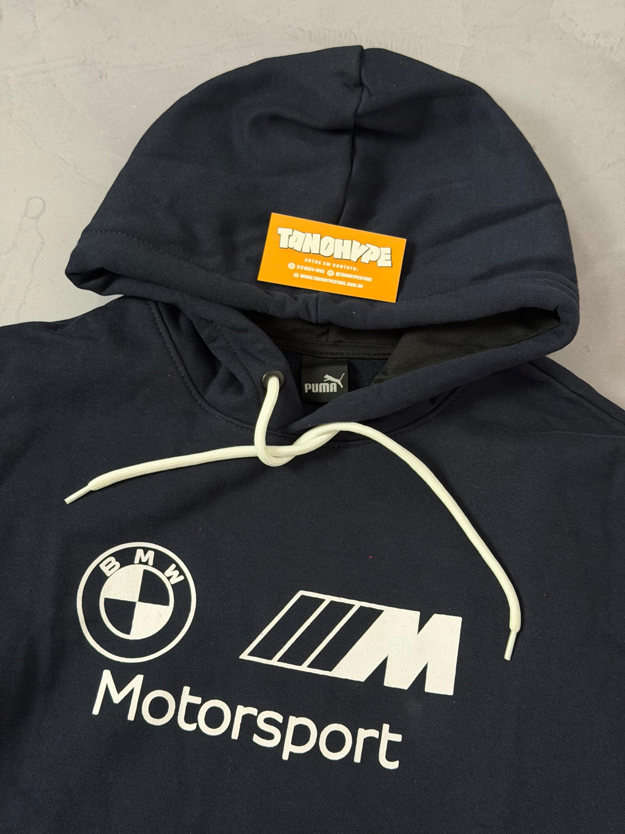 Moletom Puma x Bmw - Azul