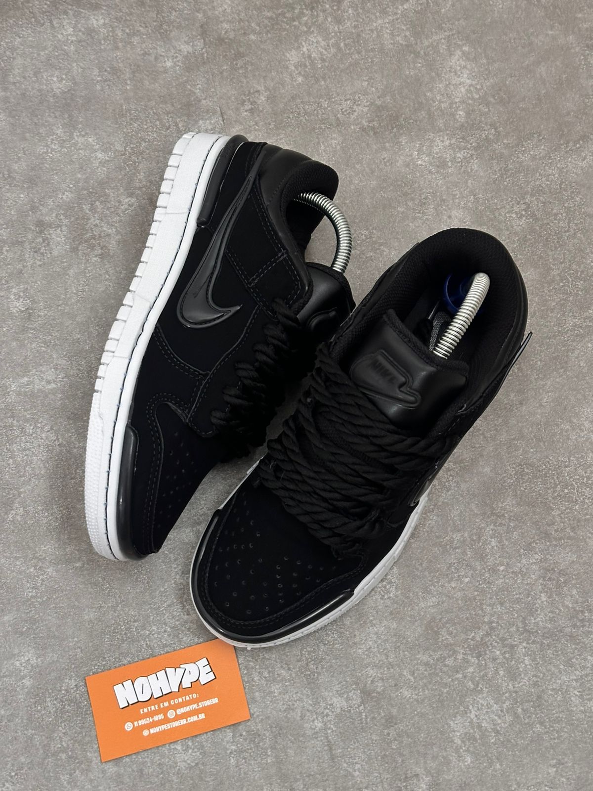 Tênis Nike Dunk Twist  - Preto/Branco