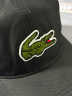 Boné Lacoste Classic Sport Big Croc - Preto