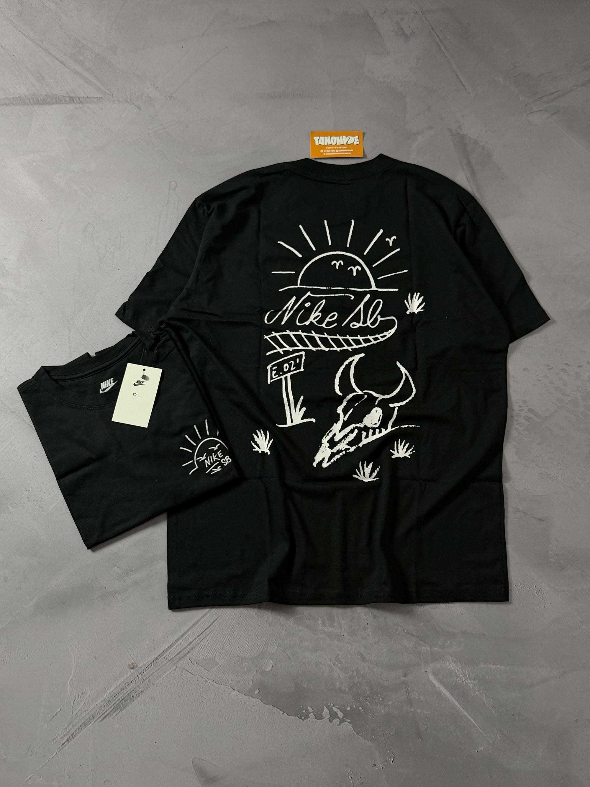Camiseta Nike Sb Sunset 2.0 - Preto