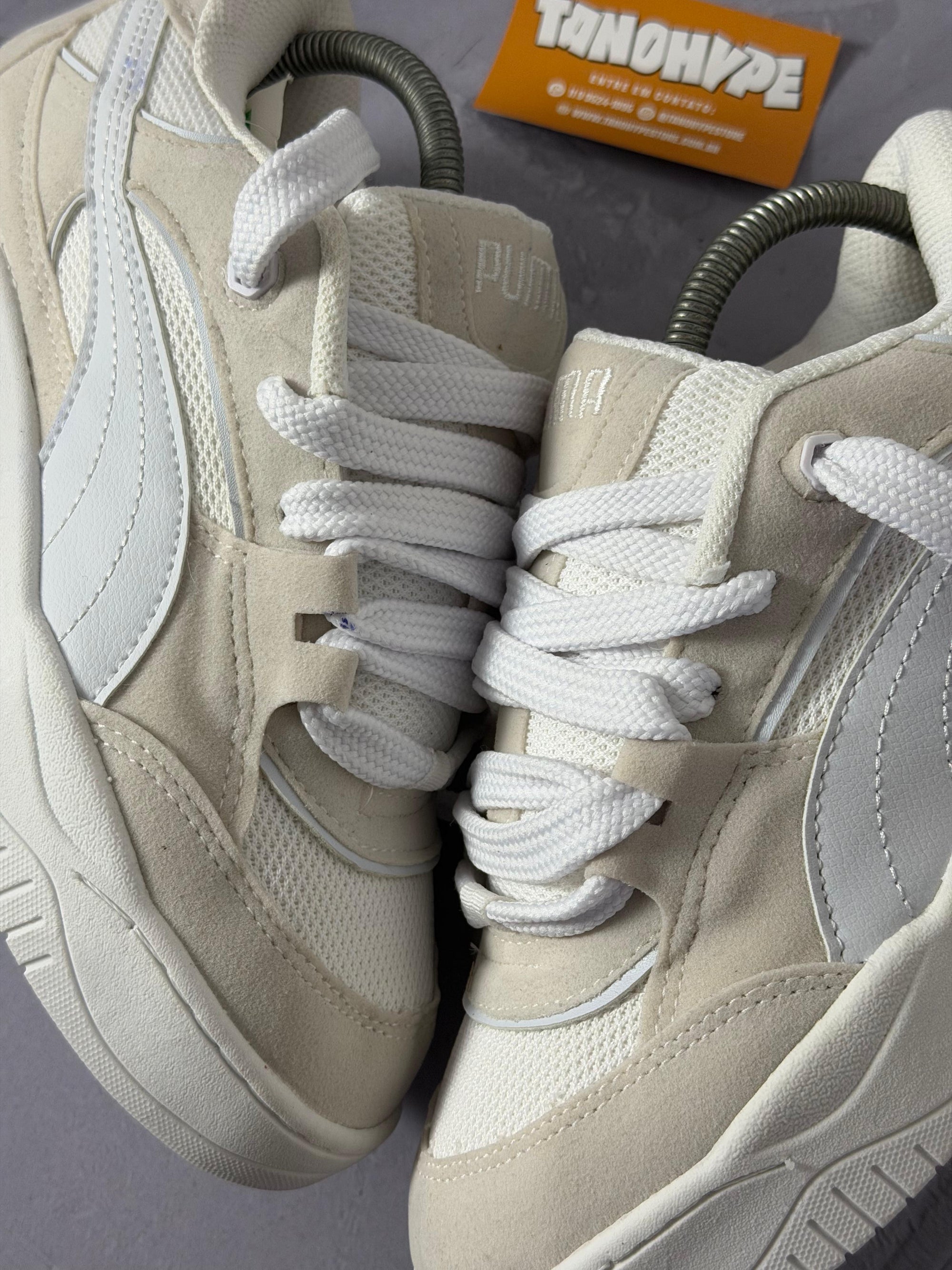 Tênis Puma 180 - Branco Bege