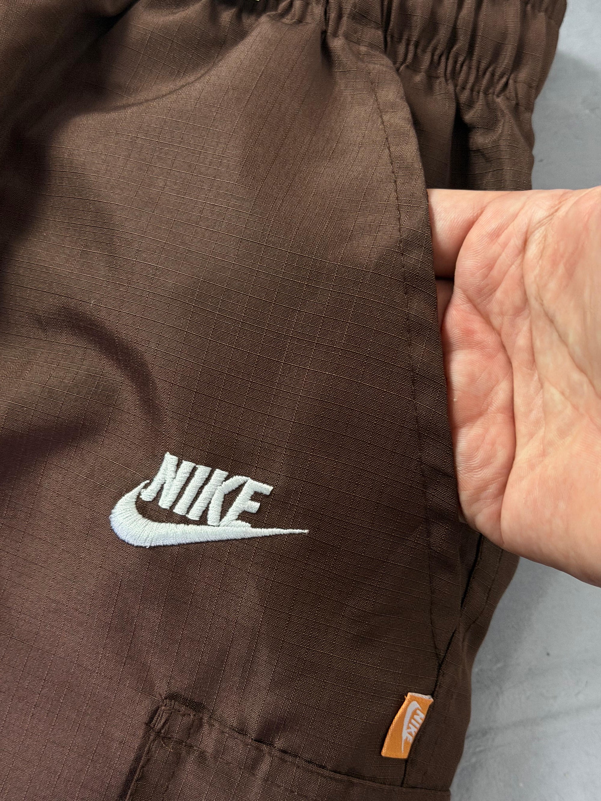 Shorts Ripstop Cargo Nike - Marrom