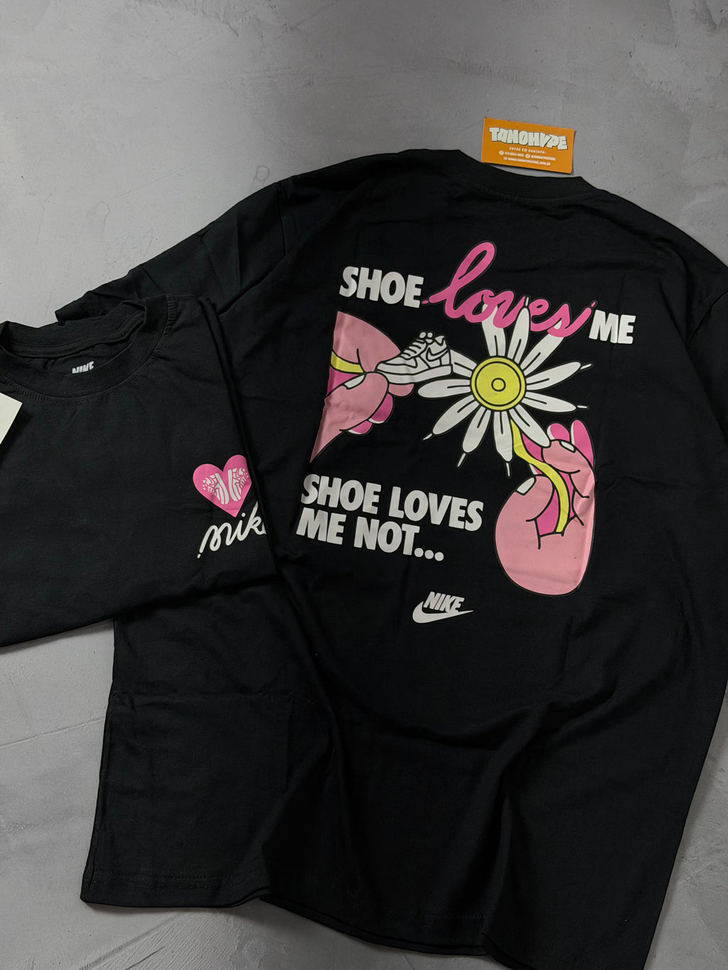 Camiseta Nike Shoes Love - Preta