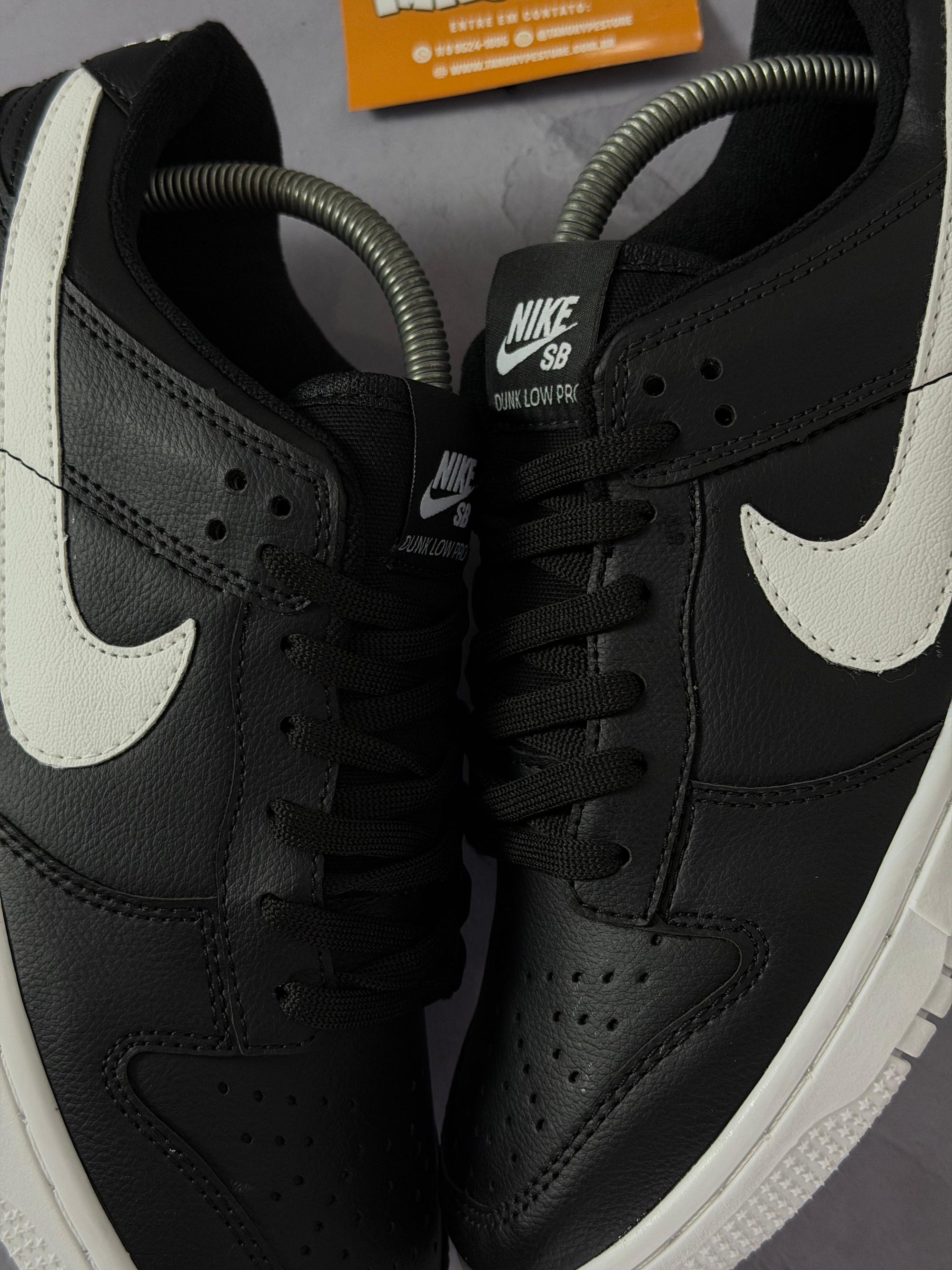 Tênis Nike Dunk Sb Low - Preto/Branco