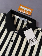 Polo Zara Tricô - Listrada