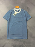 Camiseta Zara Listrada - Azul e Branco