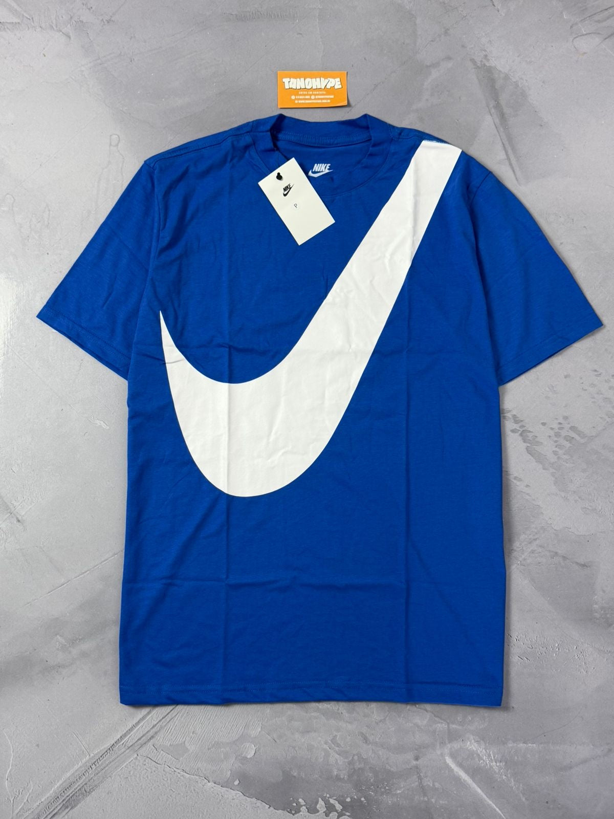 Camiseta Nike Big Logo - Azul
