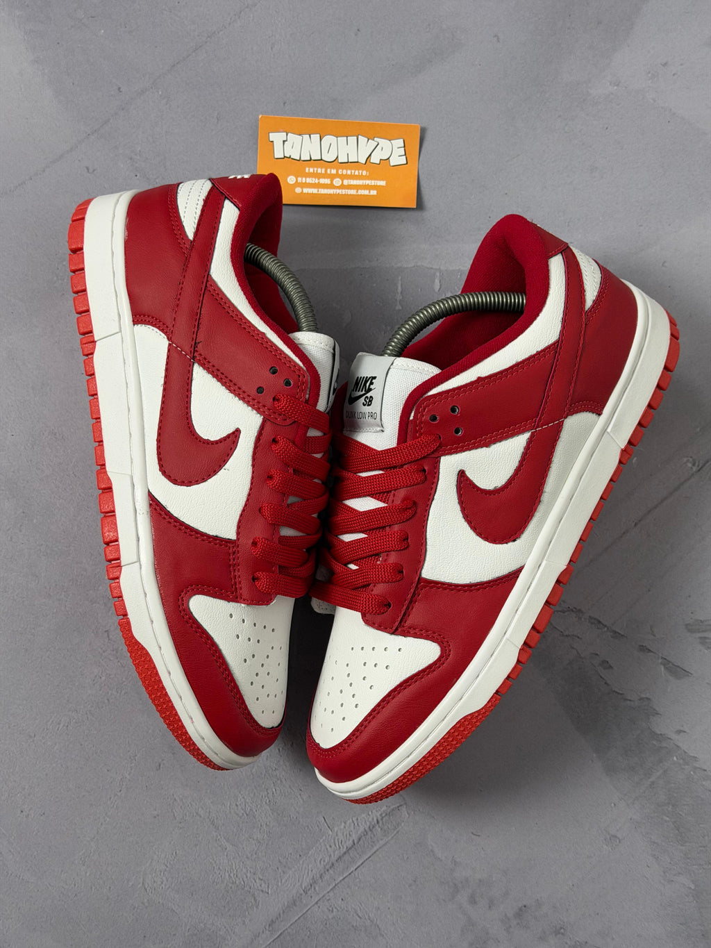 Tênis Nike Dunk Sb Low - Vermelho