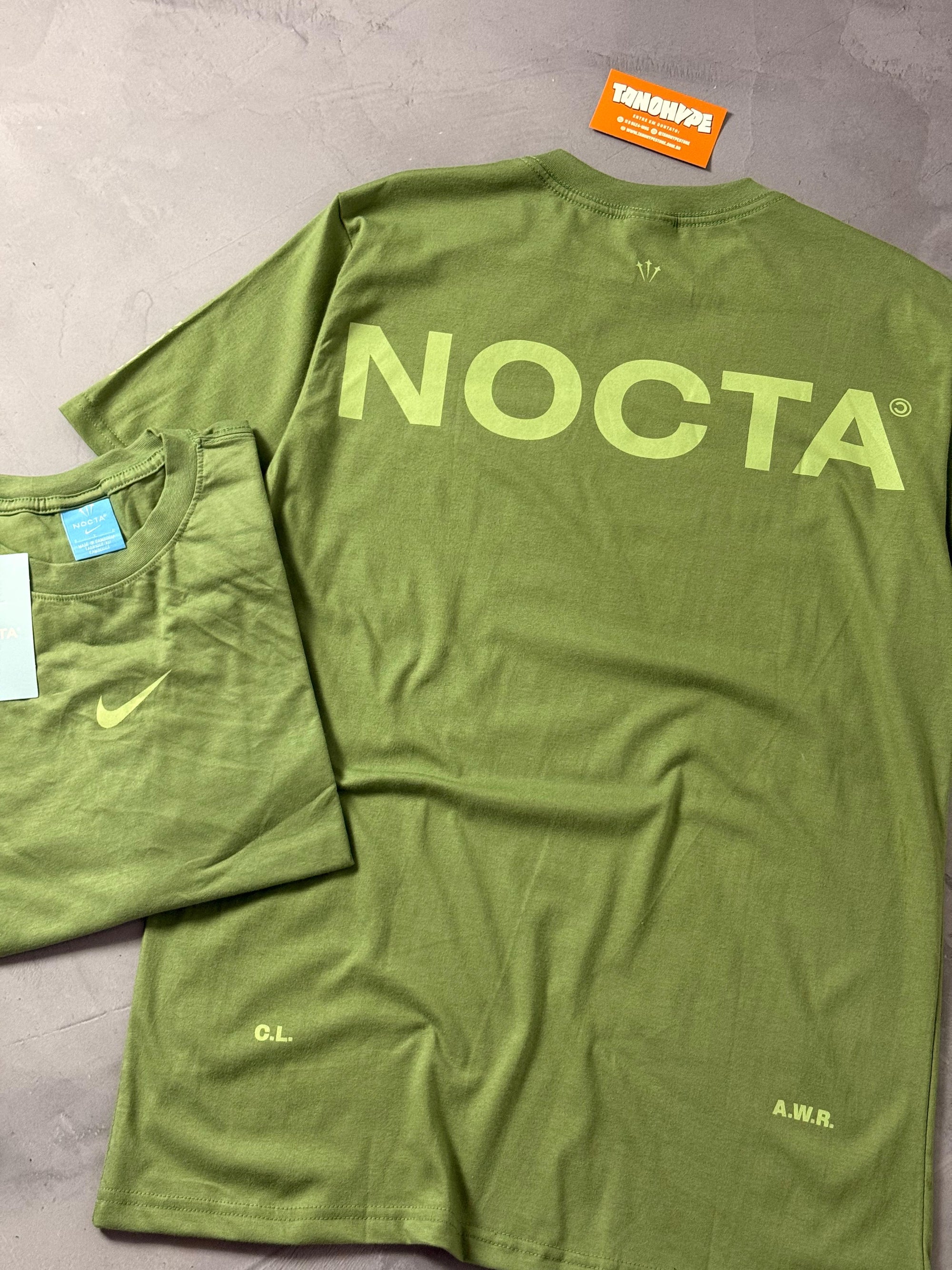 Camiseta Nike x Nocta Big Body CS - Verde