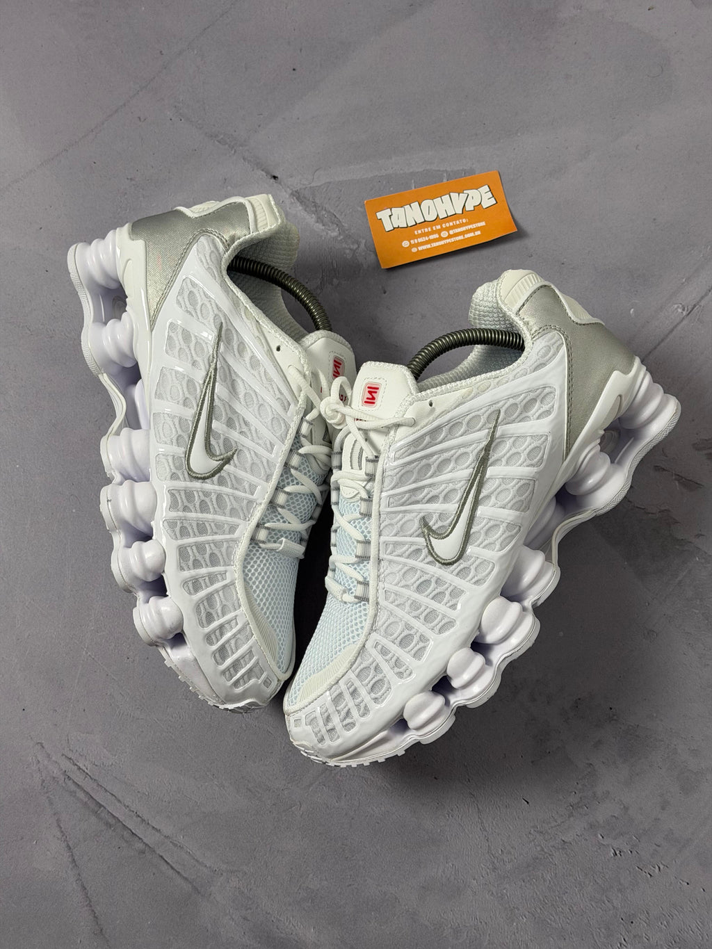 Tênis Nike Shox 12 Molas - Branco