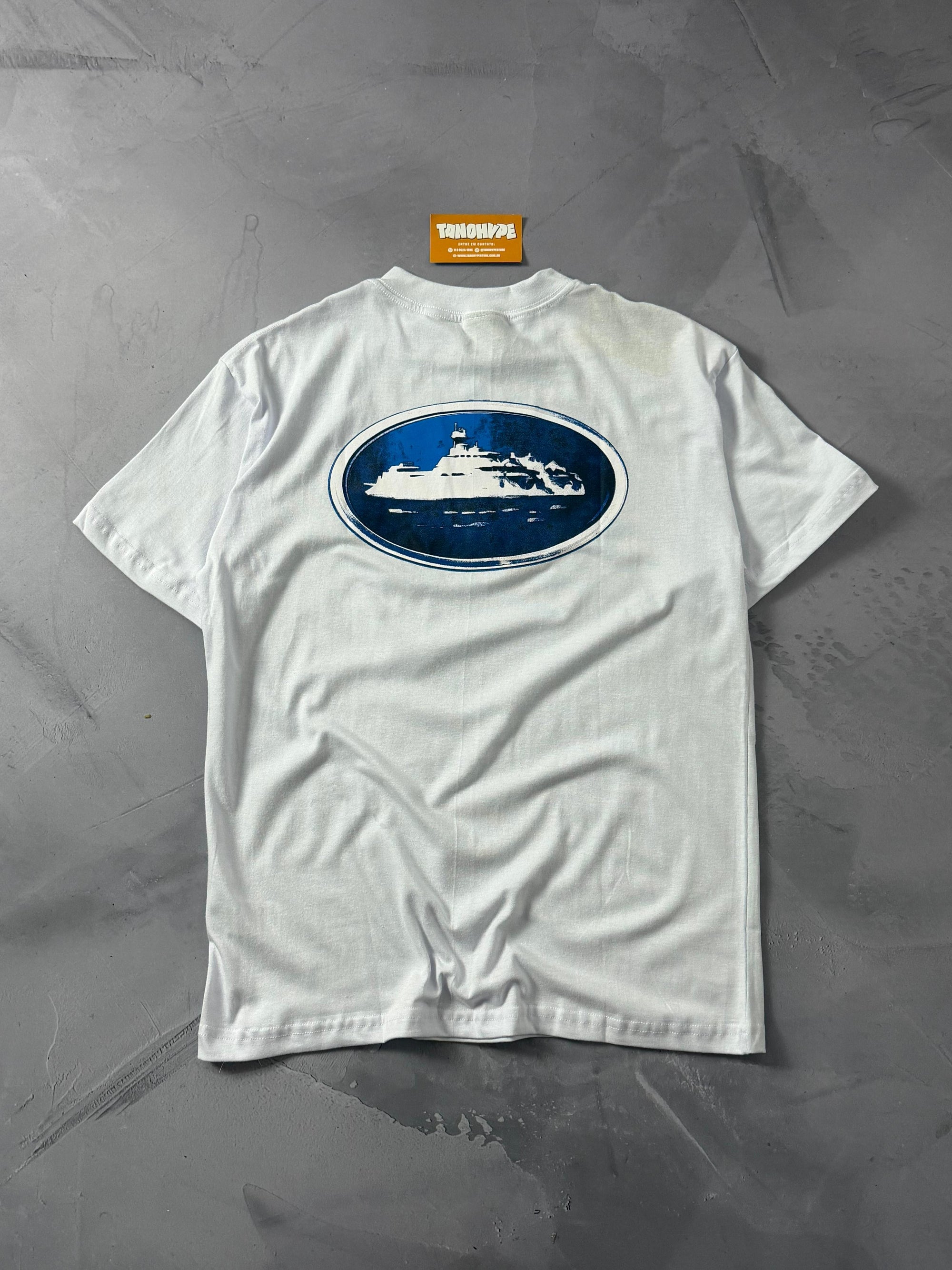 Camiseta Corteiz Rally - Branco