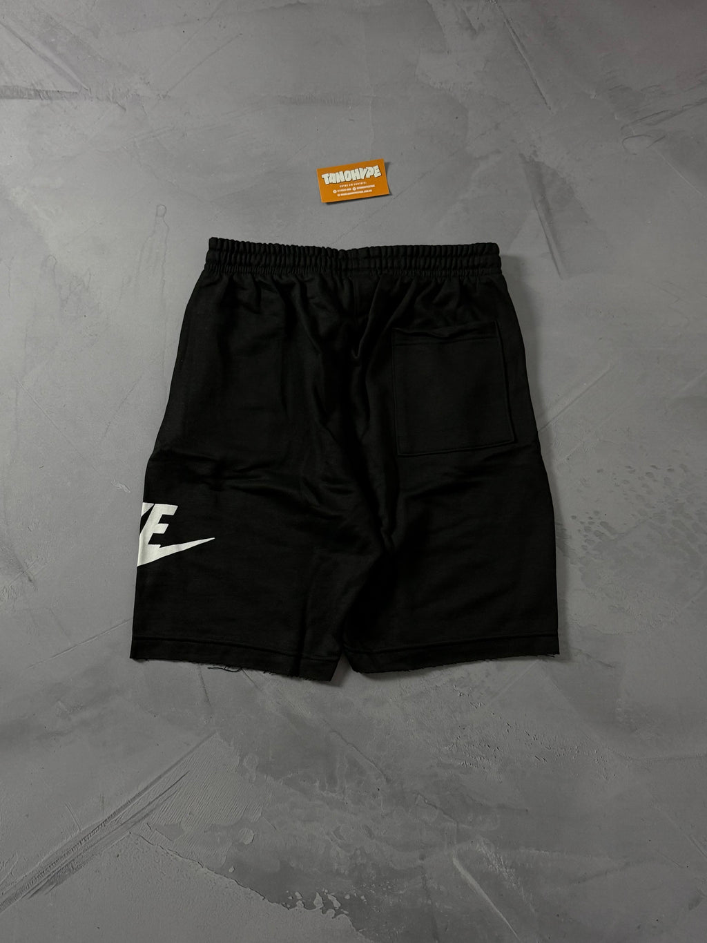 Shorts Moletom Nike Icon - Preto