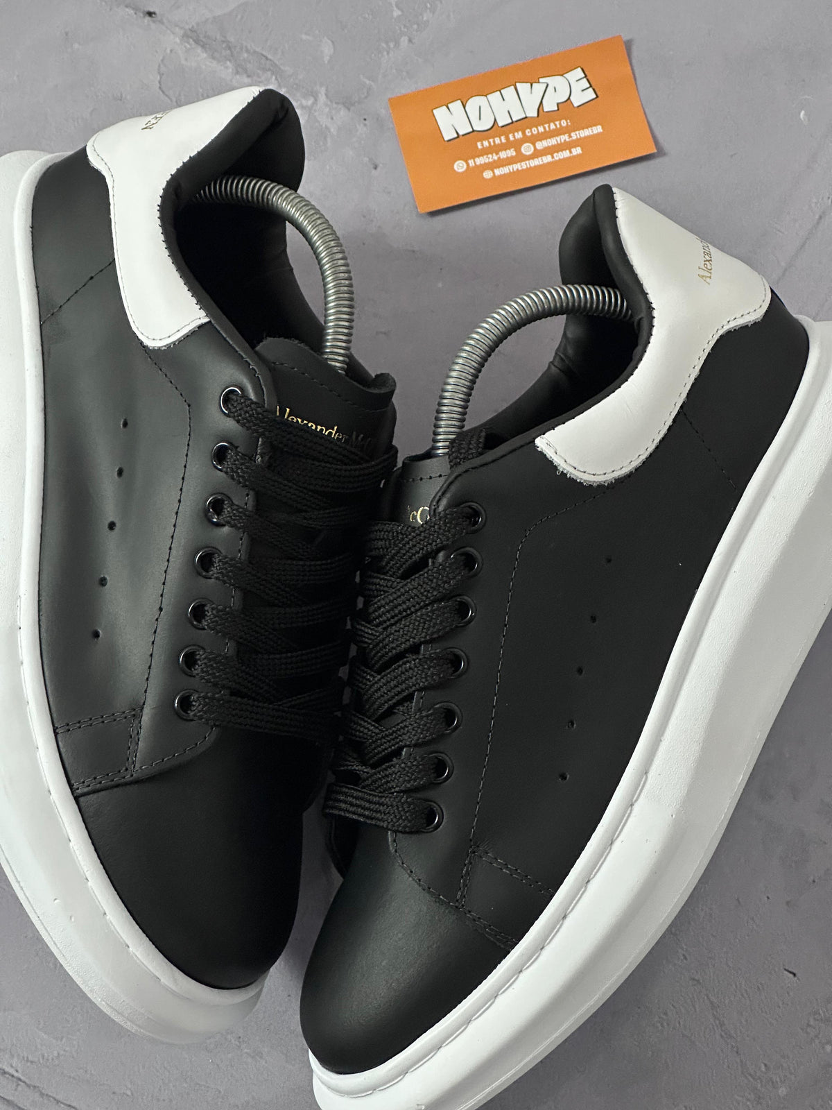 Tênis Alexander McQueen - Preto