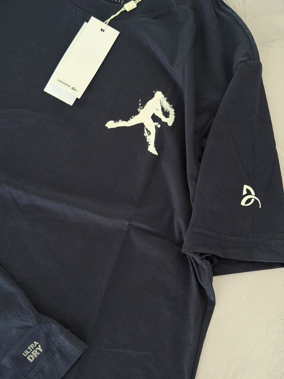 Camiseta Lacoste x Djokovic - Azul Marinho